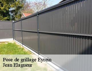 Pose de grillage eyrein-19800 Jean Elagueur
