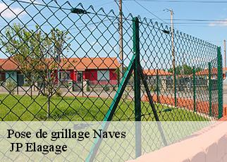 Pose de grillage naves-19460 JP Elagage