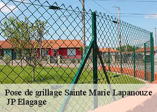 Pose de grillage sainte-marie-lapanouze-19160 JP Elagage