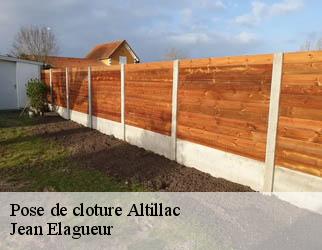 Pose de cloture altillac-19120 Jean Elagueur