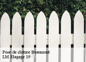 Pose de cloture beaumont-19390 LM Elagage 19