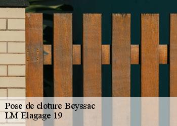 Pose de cloture  19230