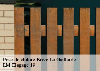 Pose de cloture 19100