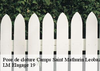 Pose de cloture camps-saint-mathurin-leobaze-19430 LM Elagage 19