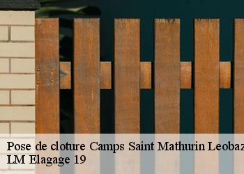 Pose de cloture 19430