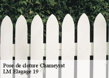 Pose de cloture  chameyrat-19330 LM Elagage 19
