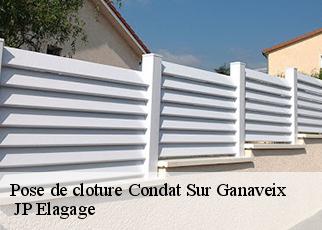 Pose de cloture condat-sur-ganaveix-19140 JP Elagage