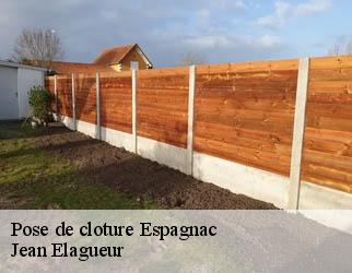 Pose de cloture espagnac-19150 Jean Elagueur