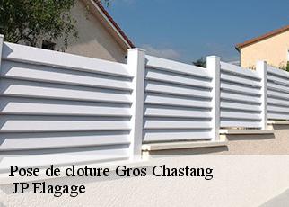 Pose de cloture gros-chastang-19320 JP Elagage