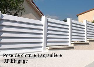 Pose de cloture lagrauliere-19700 JP Elagage