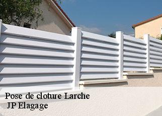 Pose de cloture larche-19600 JP Elagage