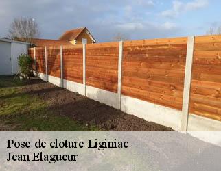 Pose de cloture liginiac-19160 Jean Elagueur