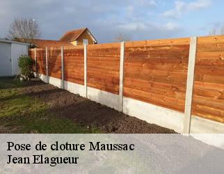 Pose de cloture maussac-19250 Jean Elagueur