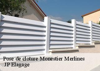 Pose de cloture monestier-merlines-19340 Artisan Jean, Jardinier