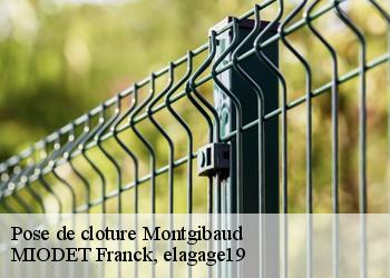 Pose de cloture  montgibaud-19210 MIODET Franck, elagage19