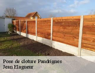 Pose de cloture  pandrignes-19150 Jean Elagueur