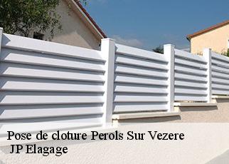 Pose de cloture perols-sur-vezere-19170 JP Elagage