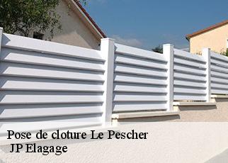 Pose de cloture le-pescher-19190 JP Elagage