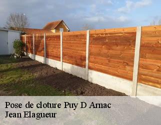 Pose de cloture puy-d-arnac-19120 Jean Elagueur