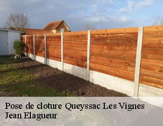 Pose de cloture queyssac-les-vignes-19120 Jean Elagueur
