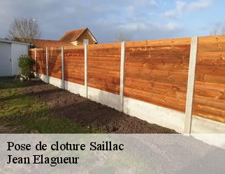 Pose de cloture saillac-19500 Jean Elagueur