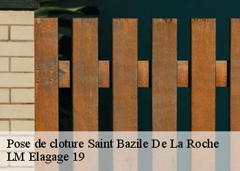 Pose de cloture  19320