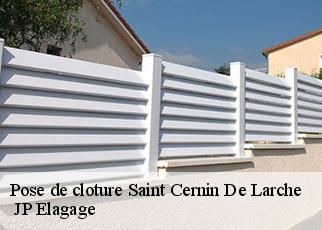 Pose de cloture saint-cernin-de-larche-19600 JP Elagage