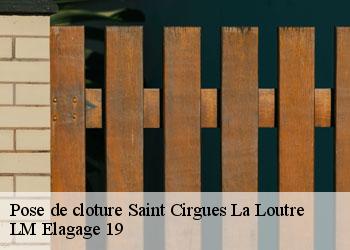 Pose de cloture  19220
