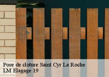 Pose de cloture 19130