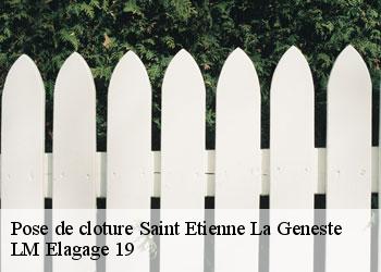 Pose de cloture saint-etienne-la-geneste-19160 LM Elagage 19