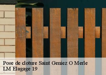 Pose de cloture 19220