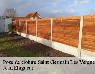 Pose de cloture saint-germain-les-vergnes-19330 Jean Elagueur