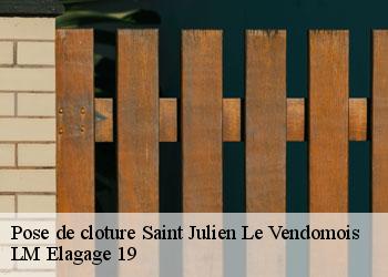 Pose de cloture 19210