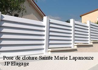 Pose de cloture sainte-marie-lapanouze-19160 JP Elagage