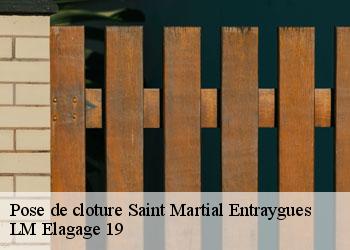 Pose de cloture 19400