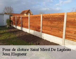 Pose de cloture saint-merd-de-lapleau-19320 Jean Elagueur