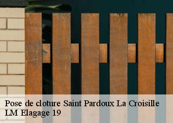 Pose de cloture 19320