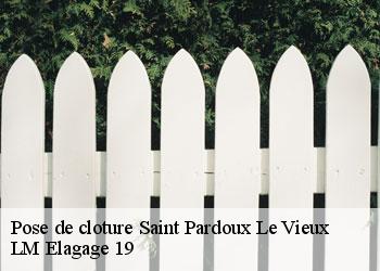 Pose de cloture saint-pardoux-le-vieux-19200 LM Elagage 19