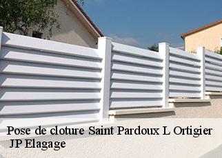 Pose de cloture  saint-pardoux-l-ortigier-19270  JP Elagage