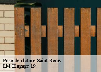 Pose de cloture 19290