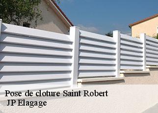 Pose de cloture saint-robert-19310 JP Elagage