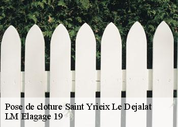 Pose de cloture saint-yrieix-le-dejalat-19300 LM Elagage 19