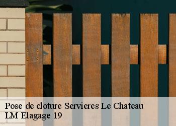 Pose de cloture 19220