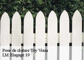 Pose de cloture  toy-viam-19170 LM Elagage 19