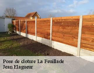 Pose de cloture la-feuillade-19600 Jean Elagueur