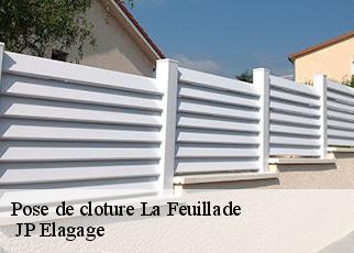 Pose de cloture la-feuillade-19600 JP Elagage