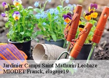 Jardinier  camps-saint-mathurin-leobaze-19430 MIODET Franck, elagage19