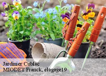 Jardinier  cublac-19520 MIODET Franck, elagage19