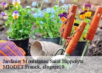 Jardinier  montaignac-saint-hippolyte-19300 MIODET Franck, elagage19