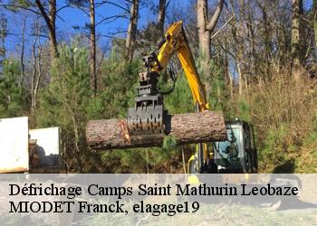 Défrichage  camps-saint-mathurin-leobaze-19430 MIODET Franck, elagage19